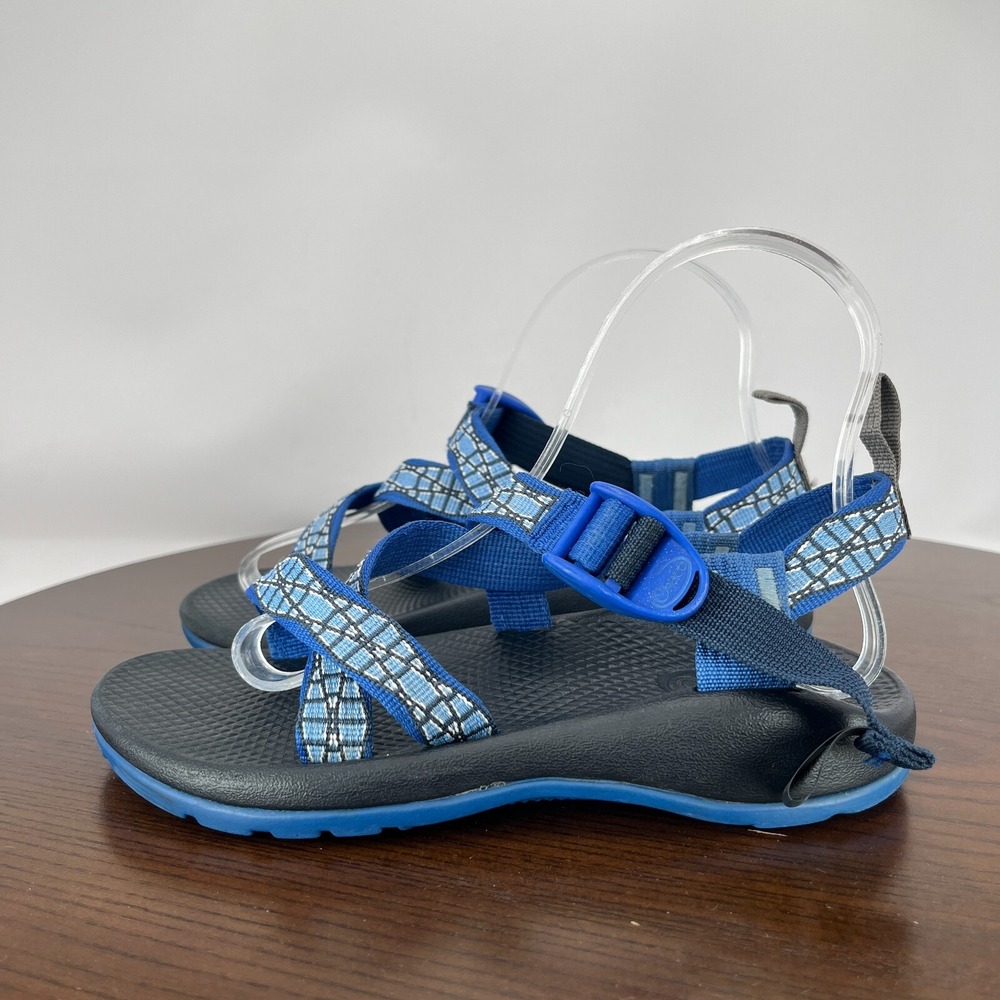 Chaco Z1 EcoTread Sandals Youth Kids 3 Blue Strappy Sport Hiking Outdoor J180061